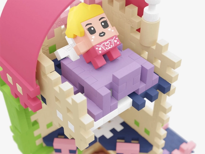 Jeu de construction Waffle Mini - Princesse: La Tour de la fantaisie