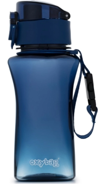 Bouteille à boire OXYBAG Tritan bleu foncé 400 ml