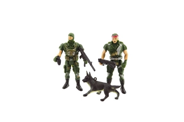 Ensemble de soldats avec accessoires CZ