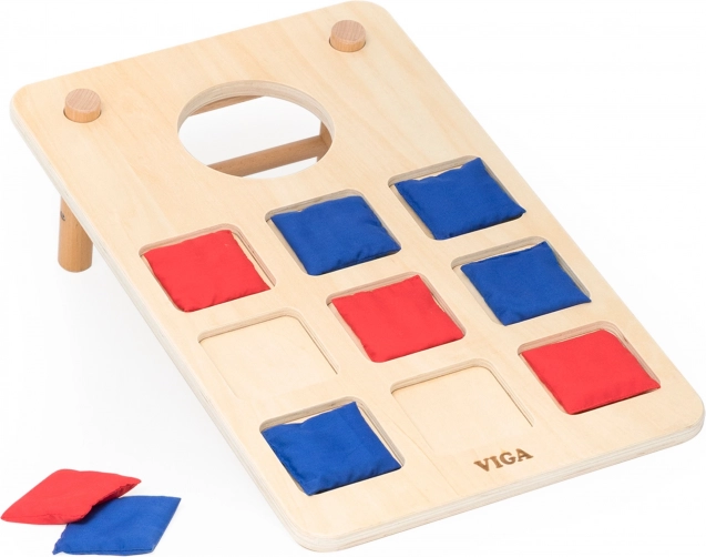 Jeu d’adresse Viga Cornhole et morpion