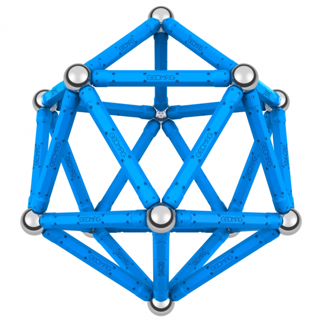 Kit de construction magnétique Geomag Geometry 48 pièces