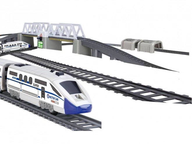 Train personnel électrique avec longues voies