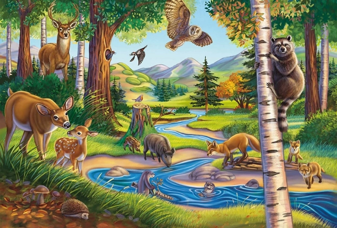 Puzzle Mes Animaux Préférés 3x48 pièces