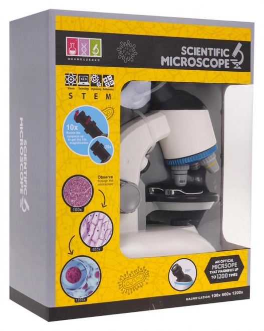 Microscope pour jeunes chercheurs + accessoires