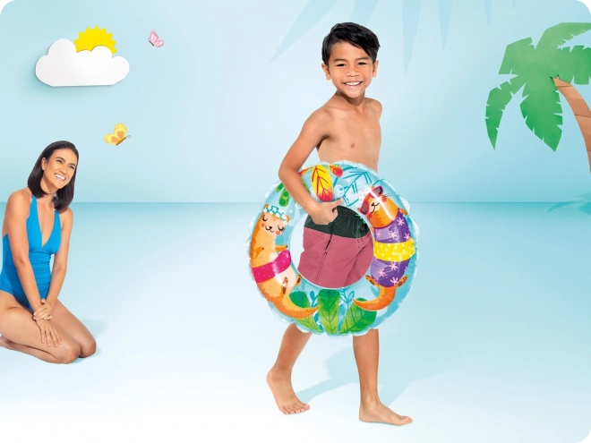Cercle gonflable 61 cm en sac 6-10 ans