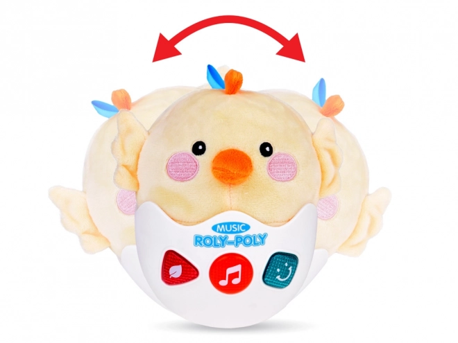 Poulet musical interactif avec 12 berceuses