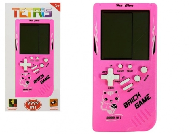 Jeu Électronique Tetris Brique Rose