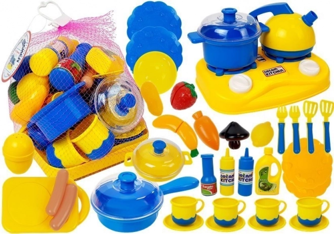 Ensemble de vaisselle en plastique Petites Casseroles