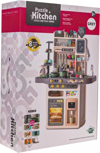 Cuisine enfant avec éclairage et sons, 87 pièces
