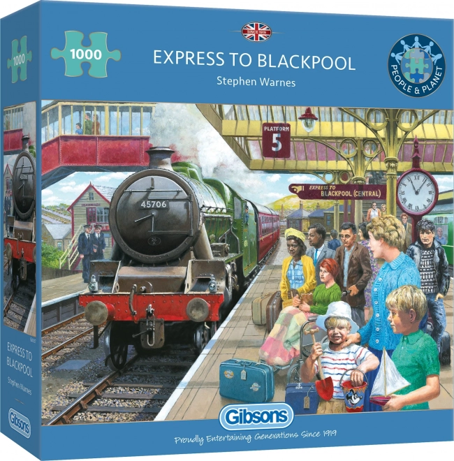 GIBSONS Puzzle Express pour Blackpool 1000 pièces