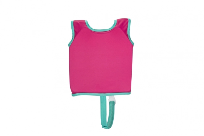 Gilet de natation rose pour enfants