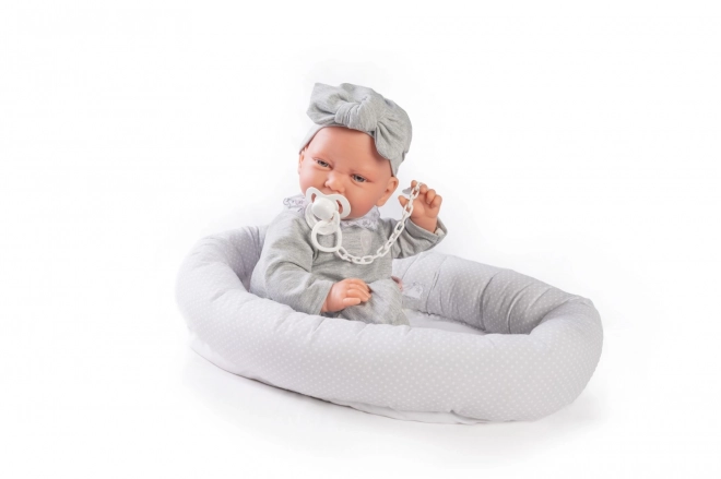 Antonio Juan 33228 CARLA - poupée réaliste bébé avec corps en tissu doux - 42 cm