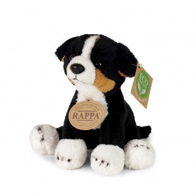 Chien en peluche assis 14 cm ÉCOLOGIQUE