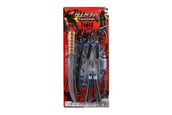 Set de sabres ninja avec accessoires