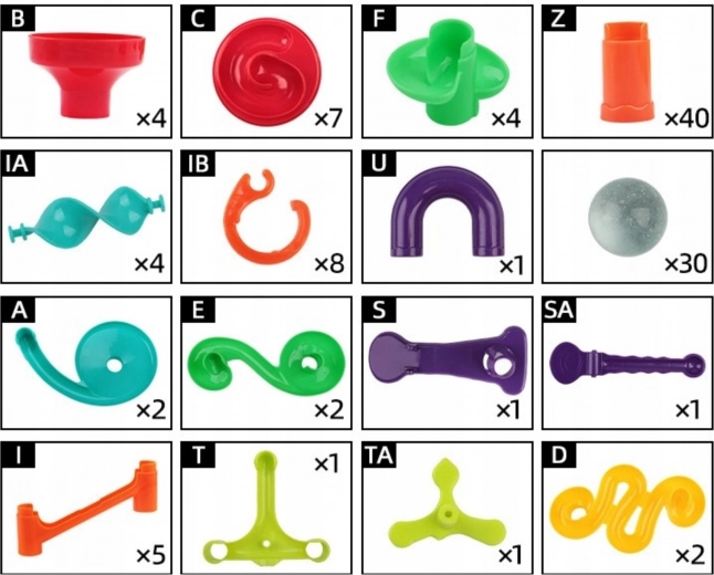 113 pièces pour des combinaisons infinies