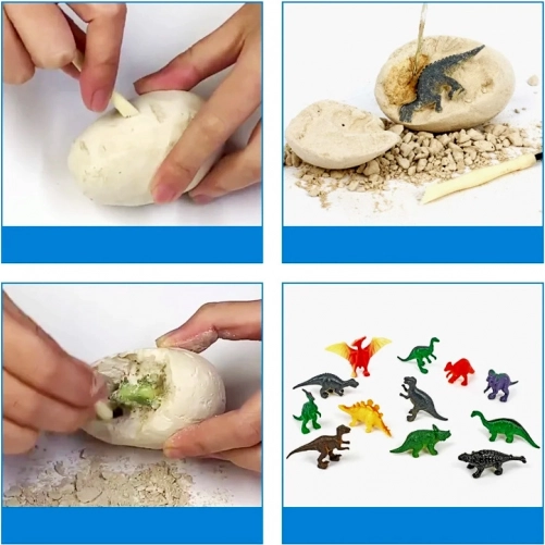 12 surprises de dinosaures dans chaque œuf