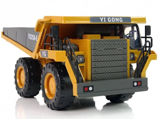 Camion à benne basculante télécommandé 2,4 G avec remorque