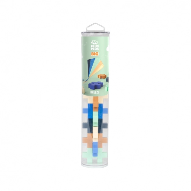 Plus-Plus BIG Breeze ensemble 15 pcs Tube