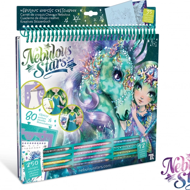 Nebulous Stars livre de coloriage créatif – vert
