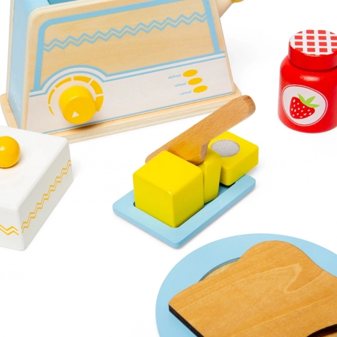 Ensemble de jouets Bigjigs pour le petit-déjeuner