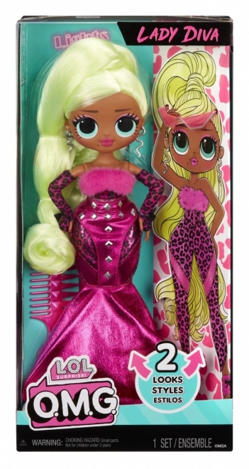 L.O.L. Surprise! OMG Grande sœur, 2 tenues – Lady Diva