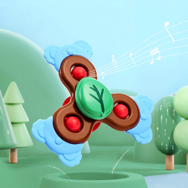 Woopie spinners sensoriels éducatifs pour enfants 3 en 1 en couleurs vives