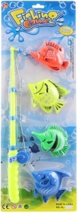 Canne à pêche pour enfants avec aimant