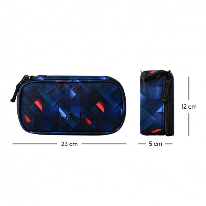 Trousse scolaire Baagl Skate Indigo