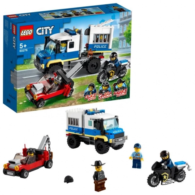 LEGO4City 60276 Transport de prisonnier