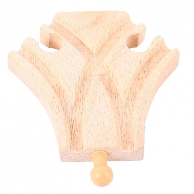 Bigjigs Rail Aiguillage Symétrique 4 pcs