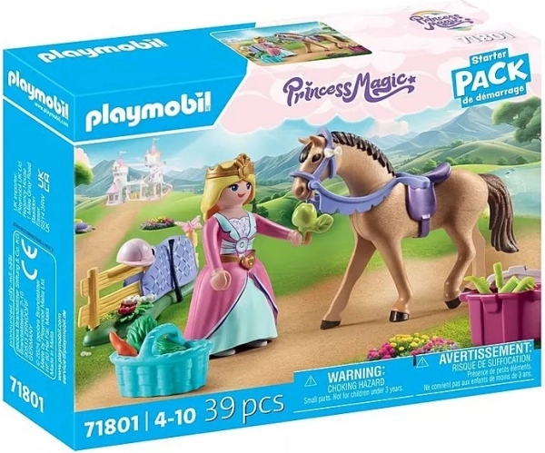 PLAYMOBIL Princess Magic – Princesse avec cheval