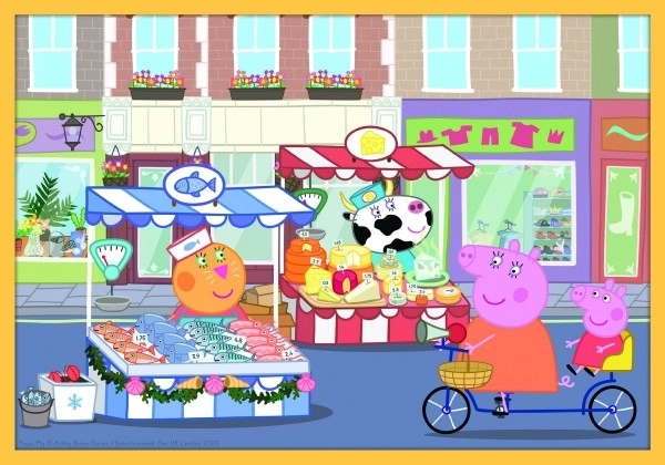 Puzzle 10 en 1 Peppa Pig