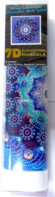 Norimpex Peinture de diamant 7D Mandala de minuit 30x30cm