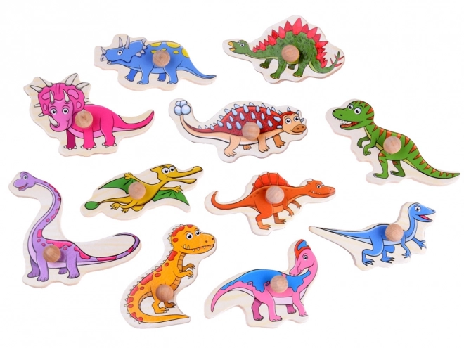 Puzzle en bois dinosaures