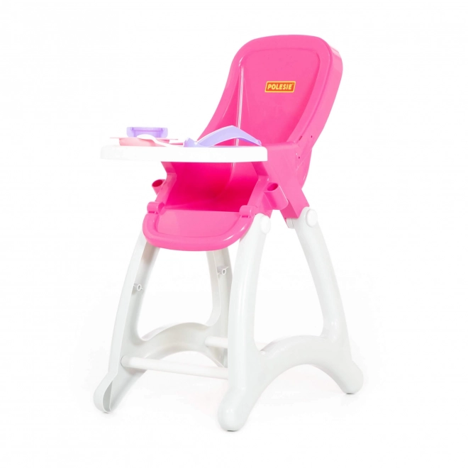 Chaise haute pour poupées Polesie