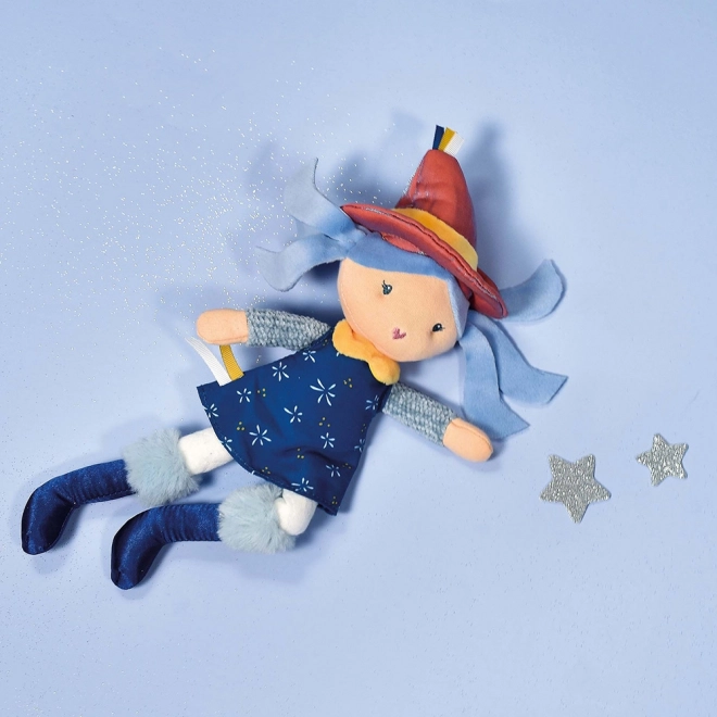 Doudou Jolijou Poupées Tissu Sorcière 24 cm