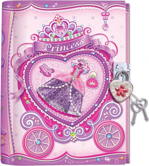 Journal à serrure Pecoware – princesse