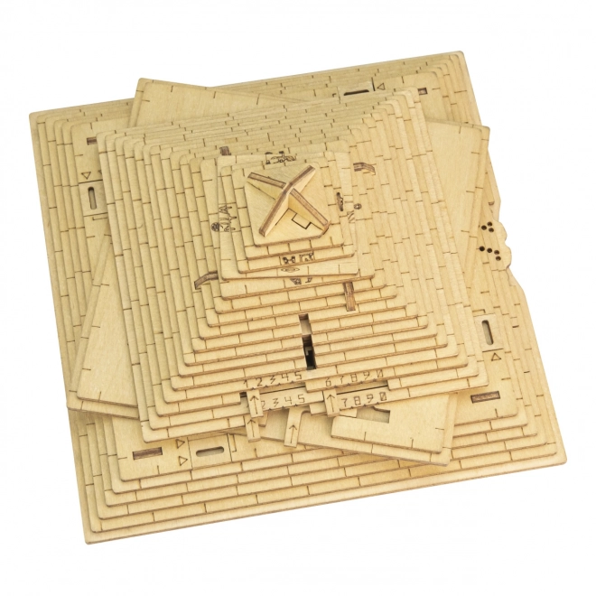 EscapeWelt Casse-tête en bois Pyramide