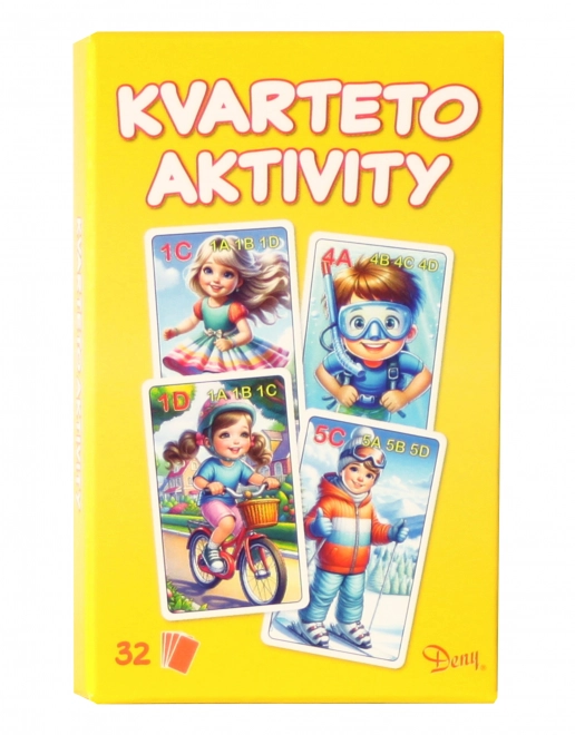 Jeu de cartes Quartette pour enfants
