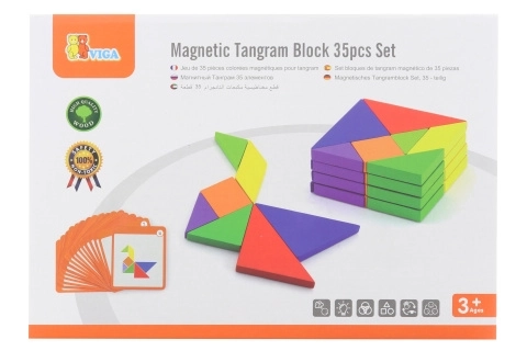 Jeu de tangram en bois VIGA