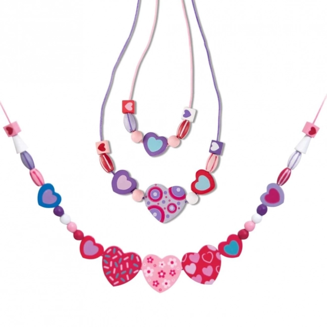 Ensemble créatif de perles Cœurs - Melissa & Doug