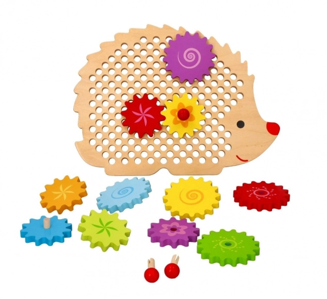 Puzzle Hérisson avec engrenages