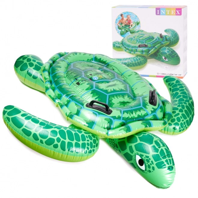 Matelas gonflable tortue INTEX pour enfants avec poignées 150cm