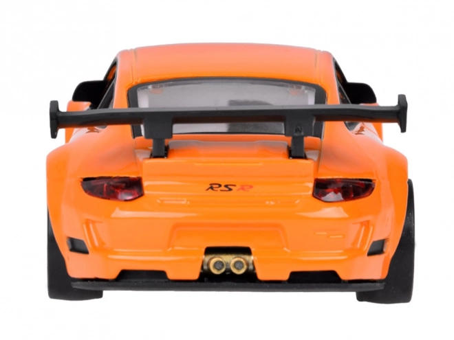 Modèle métallique Porsche 911 GT3 RSR 1:32 avec lumière et son