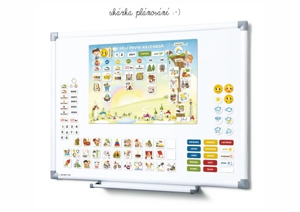 Calendrier magnétique - Crèche 114 aimants