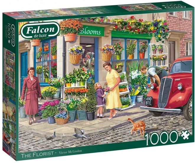 Puzzle Fleuriste 1000 pièces