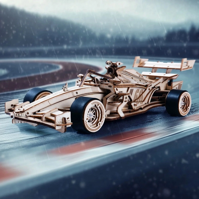 RoboTime 3D puzzle en bois Voiture de course