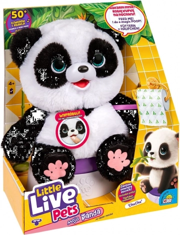 panda en peluche interactive Little Live Pets Ma Panda ChuChu