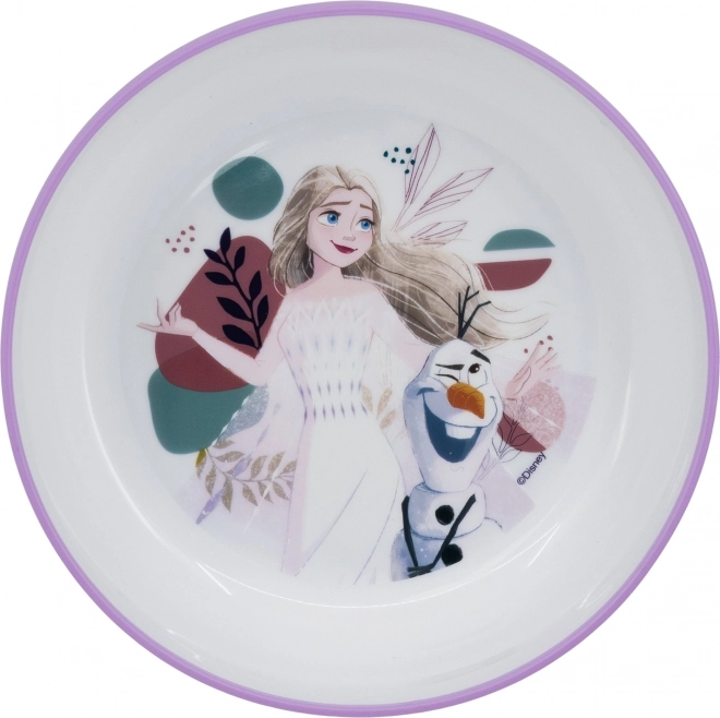 Bol pour enfants STOR LA REINE DES NEIGES avec fond antidérapant
