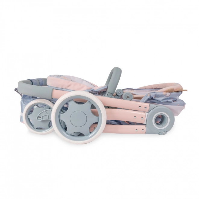 DeCuevas 80580 Poussette pliable pour poupées 3 en 1 avec sac à dos COCO 2024 - 70 cm
